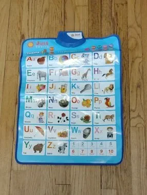 Just Smarty | Toys | Blue Talking Abc Alphabet Learning Mat For Kids ...